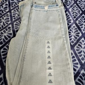 Old Navy Power Straight High Rise Jeans